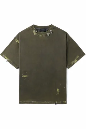 We11 Done T-shirt med falmet effekt