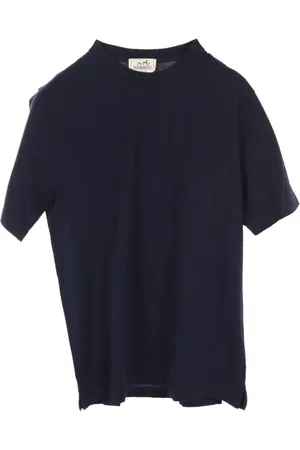 Hermès T-shirt med broderet logo fra 2020