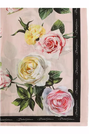 Dolce & Gabbana Tørklæde med blomstertryk