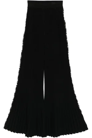 Elie saab Strikkede bukser med svaj
