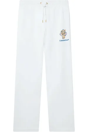 Casablanca Joggingbukser med diamant-kolonnebroderi