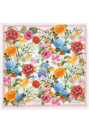 Dolce & Gabbana Tørklæde med blomstertryk