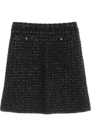 CHANEL Nederdel i tweed fra 1986-1988