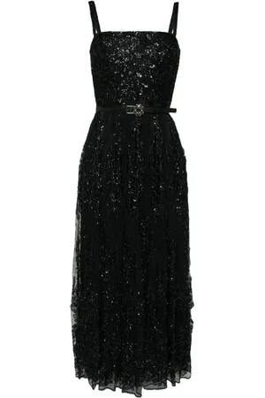 Elie saab Kjole med blondebroderi