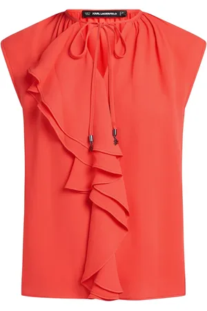 Karl Lagerfeld Flæsebluse