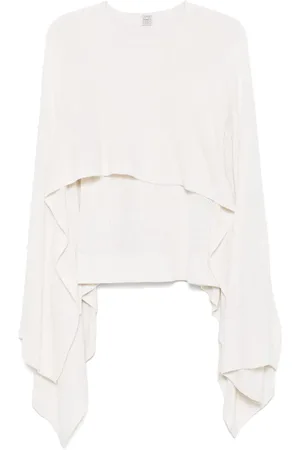 Totême Kappe-sweater i bouclé