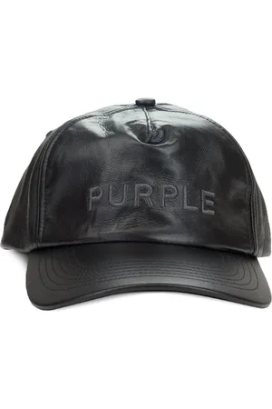 Purple Brand "Black" kasket med broderet logo