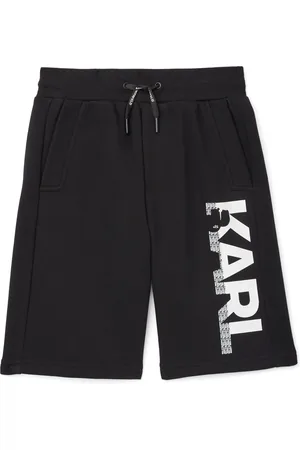 Karl Lagerfeld Bermuda-shorts med logo
