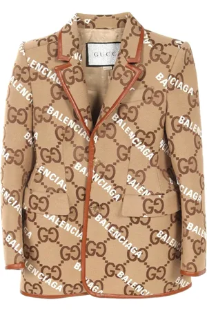 Gucci X Balenciaga The Hacker Project Jumbo GG blazer fra 2020