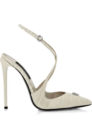 Philipp Plein Crossing Crocco pumps med tryk