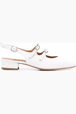Carel Peche slingback-pumps med spænde