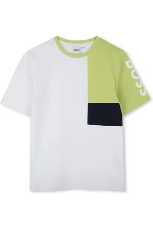 HUGO BOSS Kortærmet T-shirt med logotryk