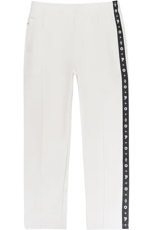 Purple Brand Joggingbukser med monogramstribe