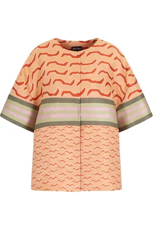 Giorgio Armani Skjorte med geometrisk tryk
