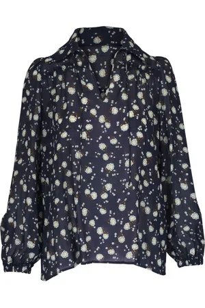 Dorothee Schumacher Gauze bluse med blomstret tryk