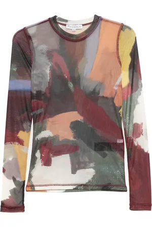 J.W.Anderson T-shirt med abstrakt tryk
