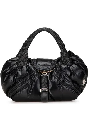 Fendi Moncler Puffer Spy håndtaske i nylon fra 2010-2024