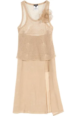 CHANEL Strikket sæt i to dele fra 1986-1988