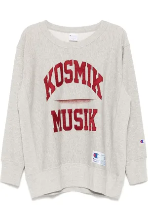 UNDERCOVER Sweater med slogantryk