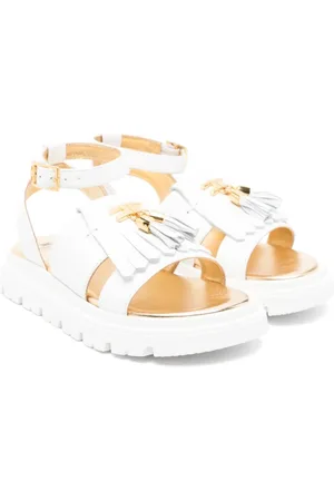 Elisabetta Franchi Sandaler med kvastdetalje