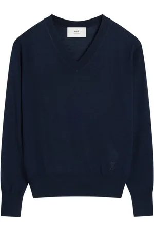 Ami Sweater med Ami de Coeur-broderi