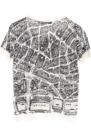 Dior T-shirt med heldækkende tryk fra 2010