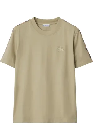 Burberry T-shirt med logobroderi