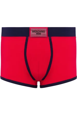 Moschino Boksershorts med logoapplikation
