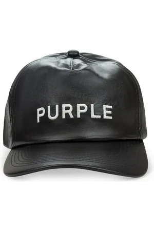Purple Brand "Black" kasket med broderet logo