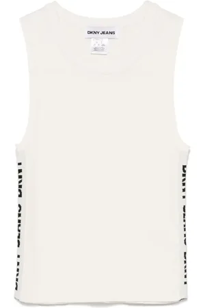 DKNY Vest med logokant