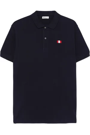 Bally Polo med broderet flag