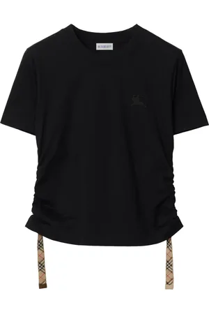 Burberry Ruchet T-shirt i bomuld