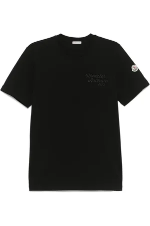 Moncler T-shirt med broderet logo