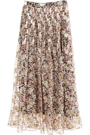 Céline Mellemlang nederdel med blomsterbroderi fra 2010