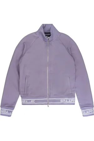 Purple Brand Tricot Lavendel Grey træningsjakke