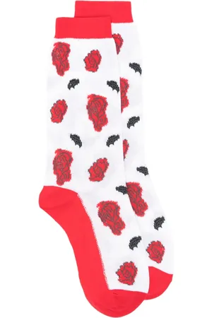 Marni Strømper med jacquard-roser