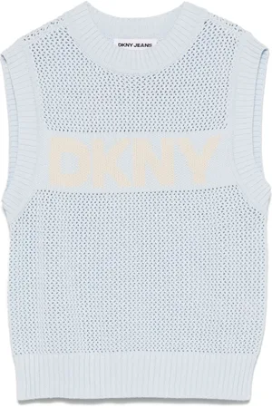 DKNY Vest i jacquard med logo