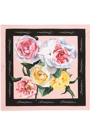 Dolce & Gabbana Tørklæde med blomstertryk
