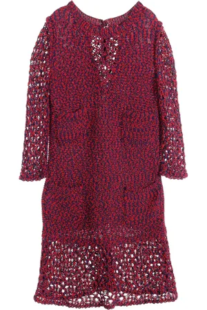 CHANEL Strikket kjole fra 1986-1988