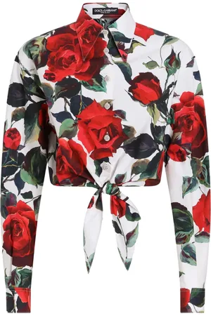 Dolce & Gabbana Blomstret skjorte