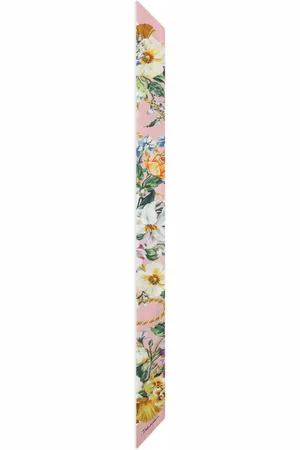 Dolce & Gabbana Hovedtørklæde med blomstertryk