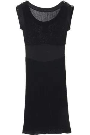 CHANEL ærmeløs strikket kjole fra 1986-1988