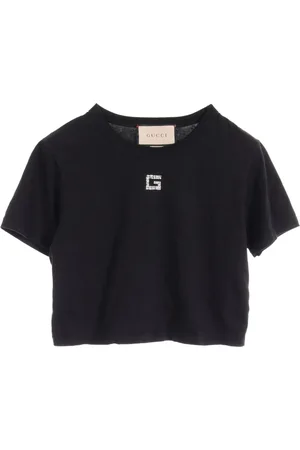 Gucci Cropped Square G T-shirt i bomuld fra 2010