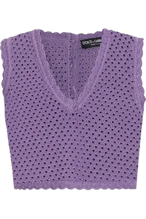 Dolce & Gabbana Hæklet tanktop i strik