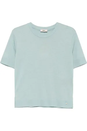 HERNO Finstrikket T-shirt