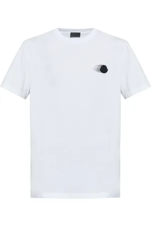 Moncler T-shirt med logomærke