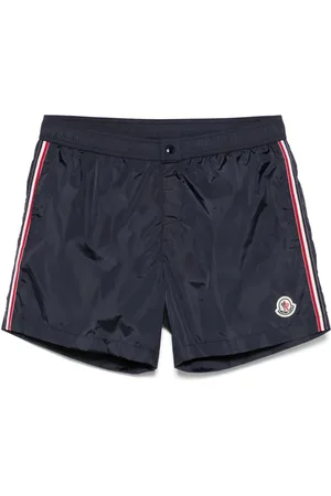 Moncler Badeshorts med stribet detalje