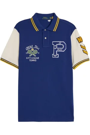 Ralph Lauren Varsity Tenis polo i mesh