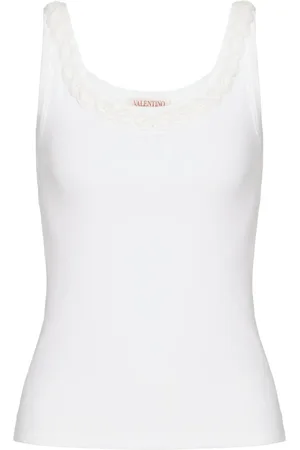 VALENTINO GARAVANI Strikket tanktop med udsmykning