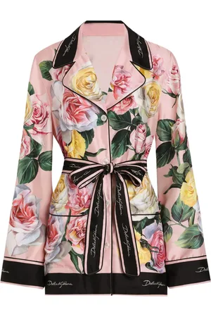 Dolce & Gabbana Blomstret skjorte